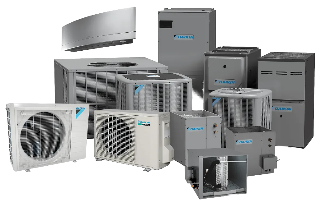 Daikin equipment lineup